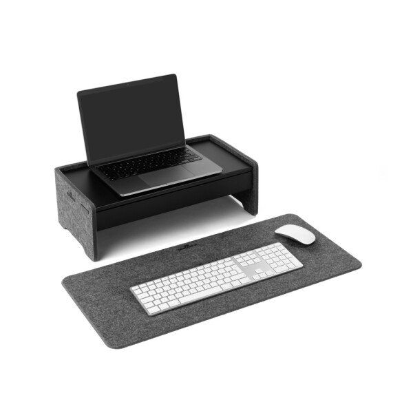 DURABLE Schublade Monitorständer PET-Filz EFFECT anthrazit 5082 01