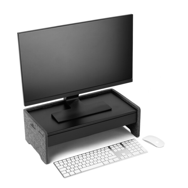 DURABLE Schublade Monitorständer PET-Filz EFFECT anthrazit 5082 01