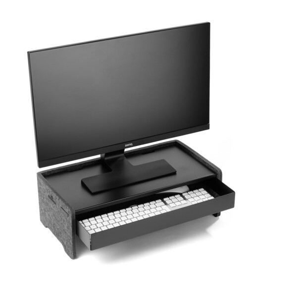 DURABLE Schublade Monitorständer PET-Filz EFFECT anthrazit 5082 01