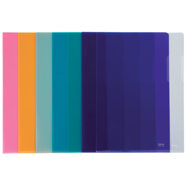 DONAU Aktenh&uuml;lle, A4, 160&micro;m, PP, 10 St&uuml;ck, gr&uuml;n 1784910-06