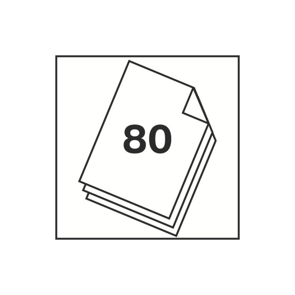 STAUFEN PREMIO Collegeblock Premio, Spiralbindung, 90 g qm, DIN A5, liniert, 80 Blatt 040834021