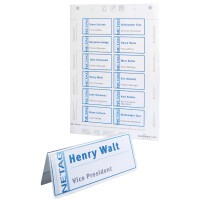 DURABLE Einsteckschilder für Tisch-Namensschilder,...