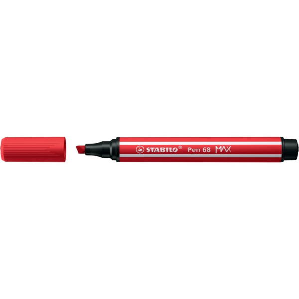 STABILO Premium-Filzstift Pen 68 MAX, karmin