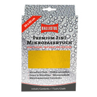 BALLISTOL Premium Mikrofasertuch, 30 x 30 cm, gelb