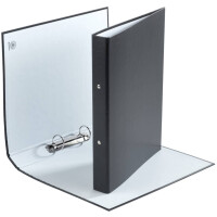 DONAU Ringmappe, A4, 2-Ring, 30mm, schwarz