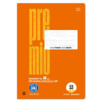 STAUFEN PREMIO Vokabelheft LIN 53, A4, 24 Blatt, orange