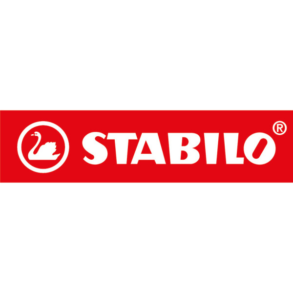 STABILO Boardmarkeretui 4 St&uuml;ck MARKdry sortiert Spitzer + Abwischtuch 648 4-5