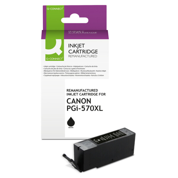 Q-CONNECT Inkjetpatrone ersetzt Canon PGI-570XL, schwarz KF14257
