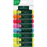 FABER-CASTELL Textmarkeretui, 8 Stück, sortiert 254848