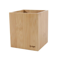 sigel Schreibköcher Bambus natur 92x106x92mm