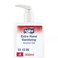 TORK Händedesinfektionsmittel GEL,...