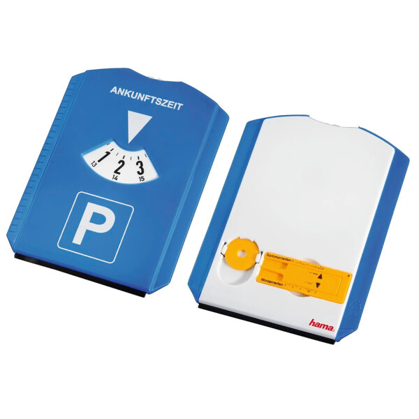 HAMA Parkscheibe Multifunktion, blau 83958