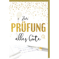 Braun+ Company Karte zur bestandenen Prüfung, inkl....