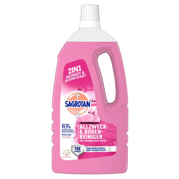 SAGROTAN Allzweck- Bodenreiniger Bl&uuml;tenfrische, 1,5 L