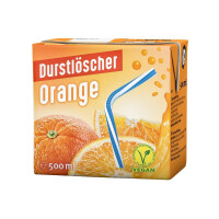 DURSTLÖSCHER Orange, 12 x 0,5L, Vegan