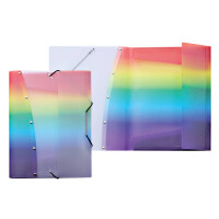 VELOFLEX Sammelmappe Rainbow Diamond, A4, PP