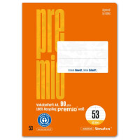 STAUFEN PREMIO Vokabelheft LIN 53, A6, 32 Blatt, orange