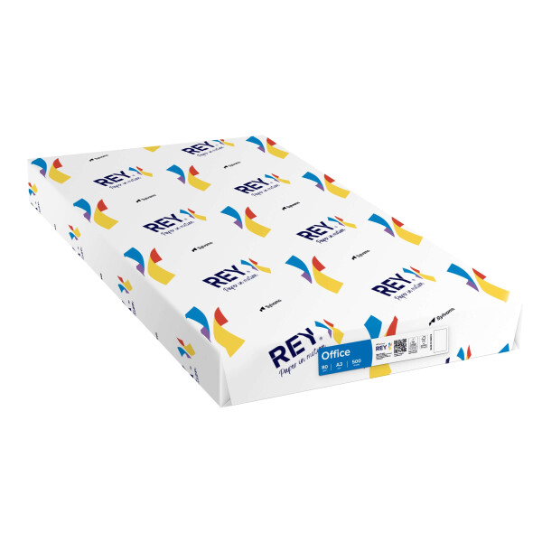 REY Office Businesspapier wei&szlig; A3 80g - 1 Palette (45.000 Blatt)