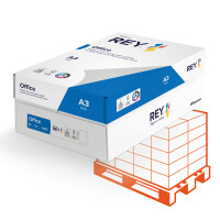 REY Office Businesspapier weiß A3 80g - 1 Palette...