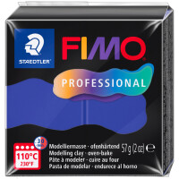 FIMO PROFESSIONAL Modelliermasse, ofenhärtend, 57 g, schwarz