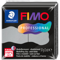 FIMO PROFESSIONAL Modelliermasse, ofenhärtend, 57 g, schwarz