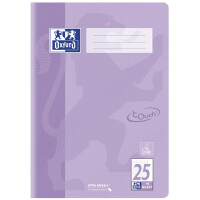 Oxford Schulheft Touch Pastell, DIN A4, Lineatur 26, blau