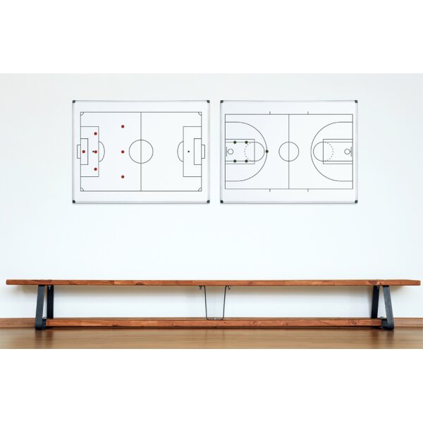 Bi-Office Wei&szlig;wandtafel Fu&szlig;ballfeld, A4