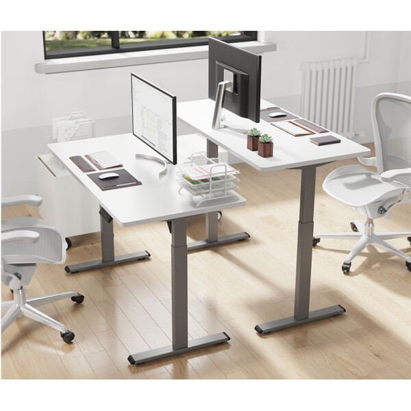 LogiLink Schreibtischgestell, elektrisch höhenverstellbar