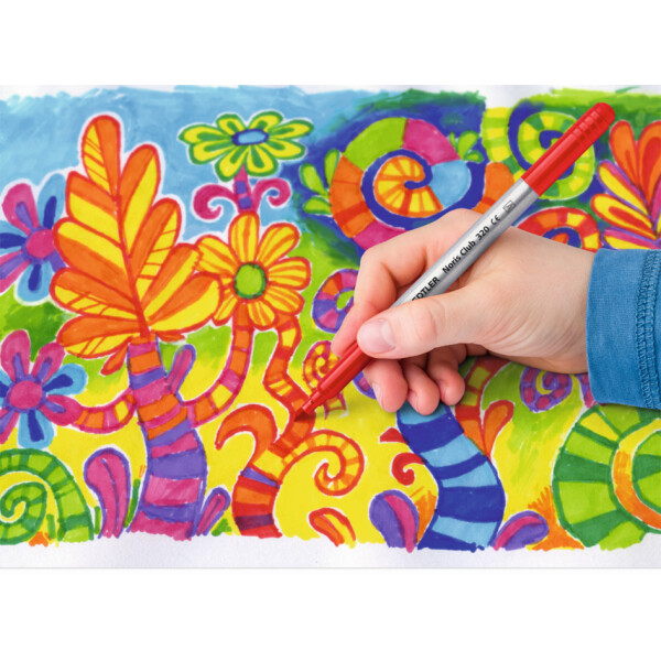 STAEDTLER Doppelfasermaler Noris, 10er Kartonetui