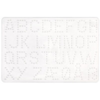 HAMA Stiftplatte "Buchstaben - ABC", weiß