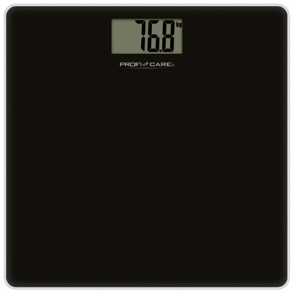 PROFI CARE Digitale Glas-Personenwaage PC-PW 3122, grau