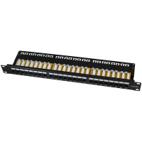 LogiLink 19" Patch Panel Kat. 6A, ungeschirmt, 24...