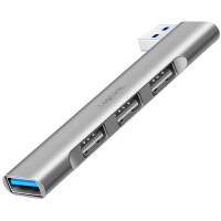 LogiLink USB 3.0 Ultraslim-Hub, 4-Port,...