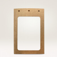 AVERY Namensschilder-Tasche XL, aus Karton, 105 x 148 mm