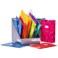 HERMA Heftschoner Karton X, Karton, A4, sortiert, Display