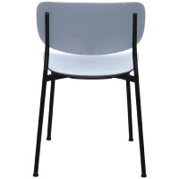 PAPERFLOW Besucherstuhl SOHO, 2er Set, blau