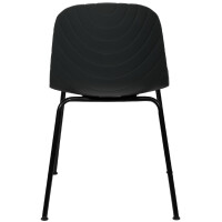 PAPERFLOW Besucherstuhl VERTIGO, 2er Set, schwarz