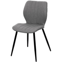 PAPERFLOW Besucherstuhl LINE, 2er Set, grau