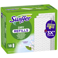 Swiffer Trocken-Bodenwischtücher mit Febrezeduft, 72er Pack