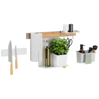 tesa KITCHEN Combi-Set XL, 9-teilig, weiß