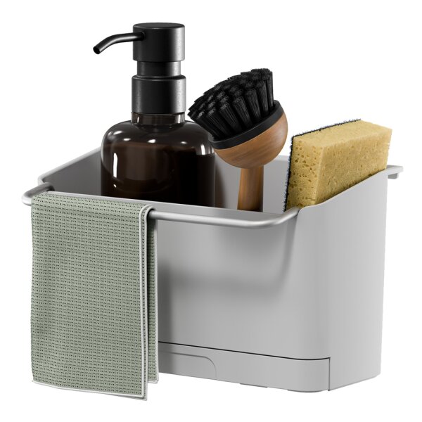 tesa KITCHEN Sp&uuml;lbecken Organizer, wei&szlig;