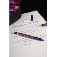 EBERHARD FABER Tintenlöscher, neonblau schwarz, 2er...