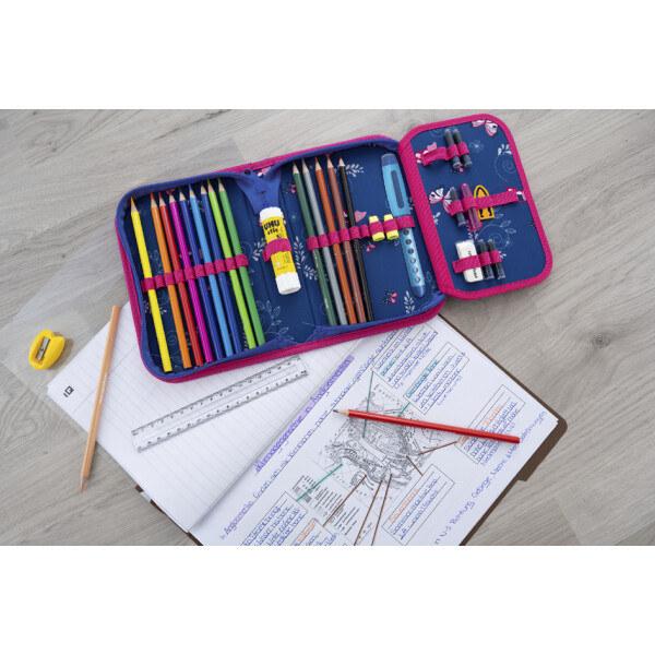 EBERHARD FABER Schüleretui Schmetterling, 32-teilig