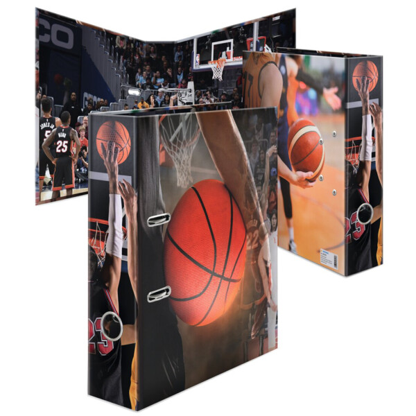 HERMA Motivordner Sport "Basketball", DIN A4