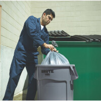 Rubbermaid Deckel BRUTE mit Griff, grau