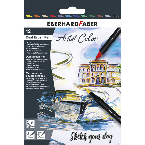 EBERHARD FABER Doppelfasermaler Artist Color Dual Brush Pen