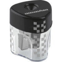 EBERHARD FABER Spitzdose WINNER Mini, transparent anthrazit