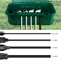 LogiLink Außen-Elektronikbox mit 4-fach...