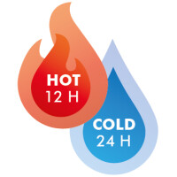 THERMOS Isolierflasche TC EVERYDAY, 0,5 L, eisblau matt