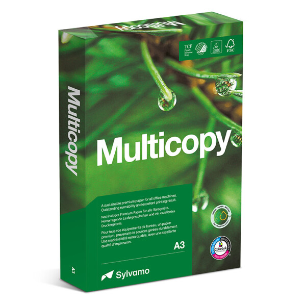 MULTICOPY Premiumpapier hochwei&szlig; A3 100g  -1 Palette (45.000 Blatt)